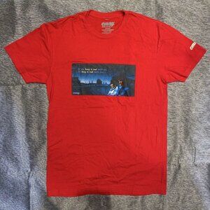 CMNY Jay-Z ‘If You Keep It Real With Me’ Shirt Red Music Size S